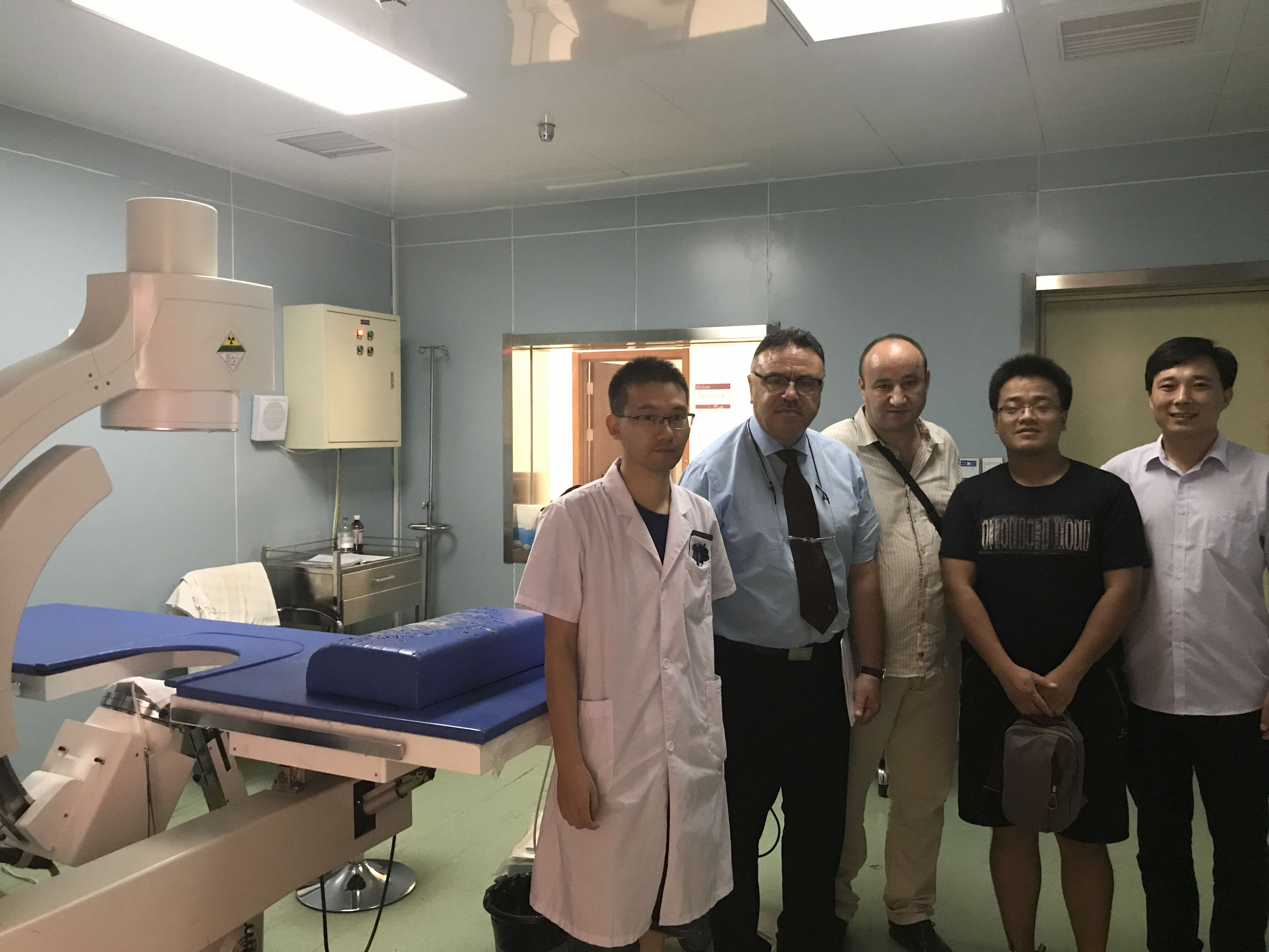 We are honored to invite Algeria distributor and famous radiologist Dr